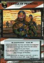 Change Of Priorities