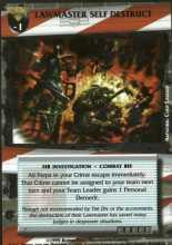 Lawmaster Self Destruct
