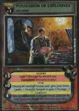 Possession of Explosives