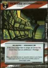 Increased Accountability