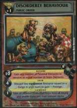 Disorderly Behaviour